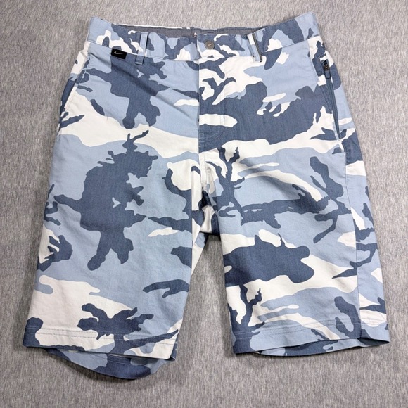 Nike Other - Nike Golf Men's Modern Fit Size 28"Blue Camouflage Performance Dri-Fit